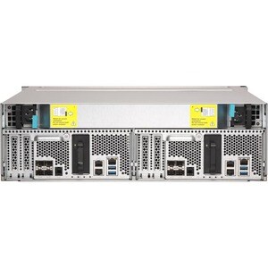 QNAP, QNAP ES1686DC-2123IT-64G SAN/NAS Storage System - 2 x Intel Xeon D-2123IT Quad-core (4 Core) 2.20 GHz - 16 x HDD Sup