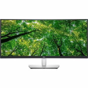 Dell P3424WE 34" Class UW-QHD Ecrã curvo Monitor LED - 21:9 - Preto, Prata - 86.6 cm (34.1") Viewable - Tecnologia IPS (In