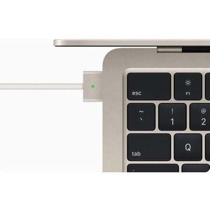 Apple MacBook Air MLY13ZP/A 34.5 cm (13.6") Notebook - Apple M2 - 8 GB - 256 GB SSD - English (US) Keyboard - Starlight - 