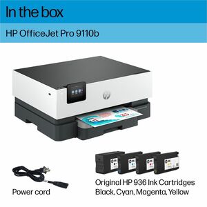 HP Officejet Pro 9110b Desktop Wireless Inkjet Printer - Color - 32 ppm Mono / 32 ppm Color - 1200 x 1200 dpi Print - Auto