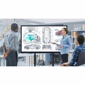 Optoma Creative Touch 3652RK 165.1 cm (65") 4K UHD LCD Collaboration Display - ARM Cortex A55 - 4 GB - Infrared (IrDA) - T