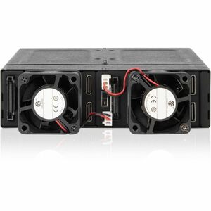 Icy Dock ToughArmor MB873MP-B V2 Drive Enclosure for 5.25" M.2, PCI Express NVMe 4.0 - SFF-8612 OCuLink Host Interface Int
