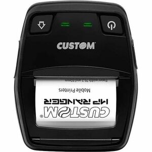 Custom MP RANGER Mobil Direktthermodrucker - Monochrom - Quittungsdruck - USB - Seriell - Bluetooth - Wireless LAN - Akku/