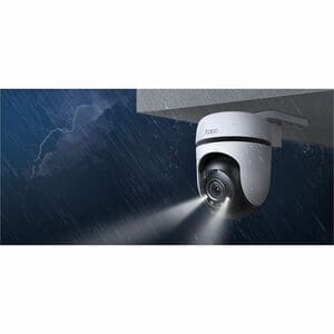 Tapo C510W 3 Megapixel Outdoor 2K Netzwerkkamera - Farbe - 29,87 m Infrarot/Farbe Nachtsicht - H.264 - 2304 x 1296 - 3,90 