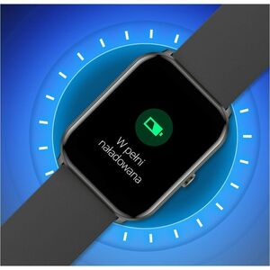 MaxCom FW36 AURUM Smartwatch - 44,60 mm Case Height - 35 mm Case Width - Nero Body Color - Pedometro, Monitor battito card