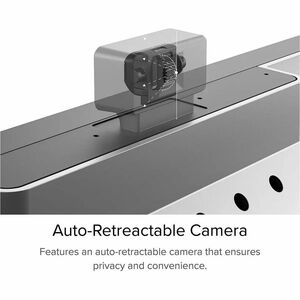 27"-inch 4K Ultra HD USB-C Hub monitor with Power Delivery and Web Cam