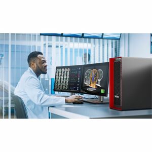 Lenovo ThinkStation P5 30GA004MUS Workstation - 1 Xeon w3-2425 - vPro Technology - 32 GB - 1 TB SSD - Intel W790 Chip - Wi