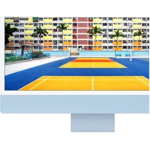 Apple iMac MQRR3CH/A 一体机 - Apple - 8 GB - 512 GB SSD - 61 cm (24") 4.5K - 台式机 - 蓝 - Apple M3 芯片 - 4480 x 2520 - IEEE 802.1