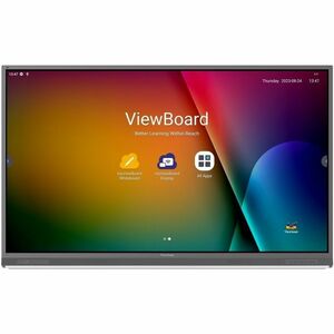 ViewSonic ViewBoard IFP8652-2F 218.4 cm (86") 4K UHD LCD Collaboration Display - ARM Cortex A73 + A53 - 8 GB - Ultra Fine 