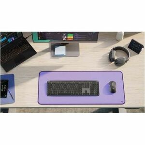 Logitech Signature Slim MK950 Keyboard & Mouse - QWERTY - English (UK) - USB Type A Scissors Wireless Bluetooth/RF 5.1 2.4