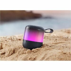 soundcore Glow Mini Portable Bluetooth Speaker System - Black - Battery Rechargeable