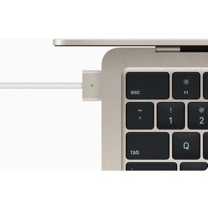 Apple MacBook Air MXCU3HN/A 34.54 cm (13.60") Notebook - Apple M3 - 16 GB - 512 GB SSD - English (US) Keyboard - Starlight