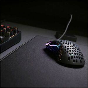 XTRFY GP4 XG-GP4-L-BLACK Large Gaming Mouse Pad - 400 mm x 460 mm x 4 mm Dimension - Black - Rubber - Anti-slip - Mouse