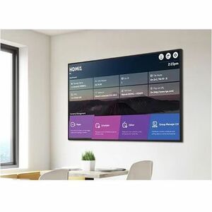 LG 43UM5N-E UHD Signage Display - 43" LCD - In-plane Switching (IPS) Technology - 24 Hours/7 Days Operation - 3840 x 2160 