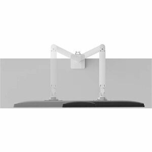 Neomounts NEXT Slim Mounting Arm for Flat Panel Display, Curved Screen Display, Monitor, Display Screen - White - Height A