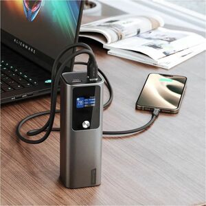 Alogic Ark Stromspeicher - Silber - für MacBook, Notebook, Handy, Tablet-PC, Kabellose Ohrhörer, Gaming-Gerät, MacBook Pro