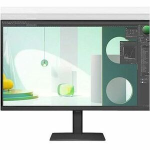 Monitor LCD Samsung ViewFinity S6 S27D600EAL 27" Class WQHD - 16:9 - Negro - 68.6cm (27") Viewable - Tecnología conmutació