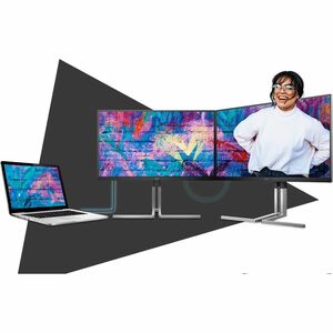 AOC Q27U3CV 27" Class WQHD LCD Monitor - 16:9 - Textured Black - 68.6 cm (27") Viewable - In-plane Switching (IPS) Technol