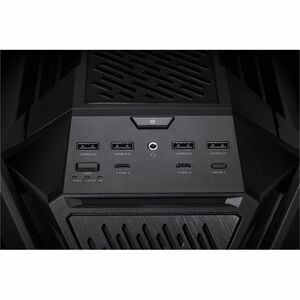 ROG Hyperion GR701 BTF Edition E-ATX computer case motherboard hidden connectors design support 420 mm dual radiator suppo