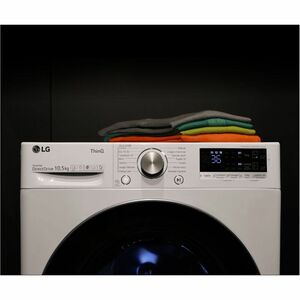 Lavatrice LG F2WV3S7S4E Caricamento Frontale 7 kg - Bianco - Funzione vapore - 1200 Velocità centrifuga (rpm)