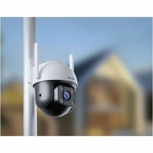Tenda RH3-WCA Outdoor Full HD Network Camera - Color - White - 98.43 ft Infrared/Color Night Vision - H.264 - 1920 x 1080 