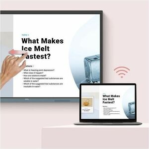 BenQ Board Essential RE6504 4K UHD LCD Collaboration Display - ARM Cortex A73 + A53 - 8 GB - Infrarot (IrDA) - Touchscreen