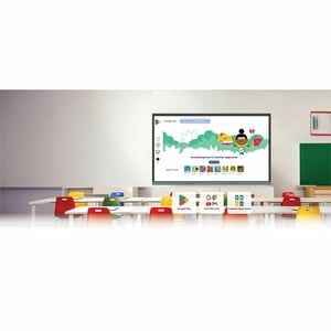 BenQ Board Essential RE8604 218,4 cm (86 Zoll) 4K UHD LCD Collaboration Display - Cortex A73 + A53 - 8 GB - Infrarot (IrDA