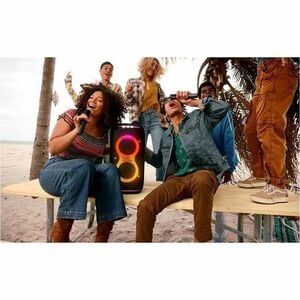 JBL PartyBox Wireless Dynamic Microphone for Singing, Indoor, Outdoor, Speaker, Voice, Vocals - Black - RF - 50 Hz to 15 k