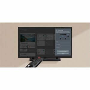 LG NanoCell AI 43'' Serie NANO82 43NANO82T6B, TV 4K, 3 HDMI, SMART TV 2024, 109,2 cm (43"), 3840 x 2160 Pixel, NanoCell, S