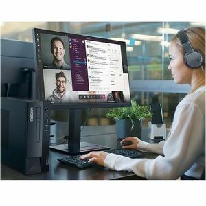 Lenovo ThinkCentre neo 50s Gen 4 12JG0015BO Desktop Computer - Intel Core i3 13th Gen i3-13100 - 8 GB - 256 GB SSD - Small