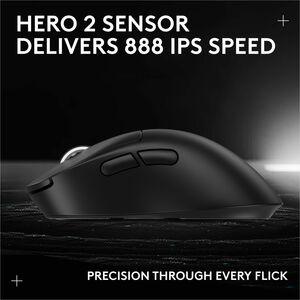 Logitech G PRO X SUPERLIGHT 2 DEX LIGHTSPEED Wireless Gaming Mouse, 60g Pro-Grade Lightweight Mouse With 5 Programmable Bu