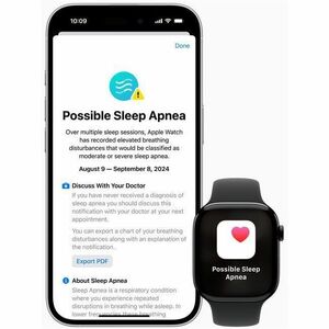 Apple Watch Series 10 Smart Watch - 42 mm Case Height - 36 mm Case Width - Jet Black Case Color - Black Band Color - Alumi