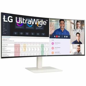 LG Ultrawide 38WR85QC-W 38" Class UWQHD Curved Screen LCD Monitor - 21:9 - 95.3 cm (37.5") Viewable - Nano In-plane Switch