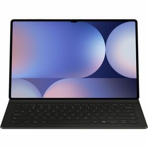 Samsung Keyboard/Cover Case (Book Fold) Samsung Galaxy Tab S10 Ultra, Galaxy Tab S9 Ultra Tablet - Black - 211.4 mm Height