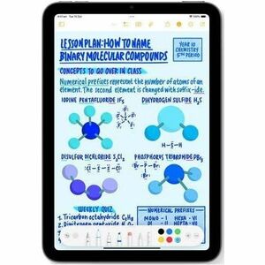 Apple iPad mini (2024) A2993 平板 - 21.1 cm (8.3") - Apple A17 Pro (3 nm) 六核 - 8 GB - 256 GB 存储 - 太空灰 - 双核（2 个核心） 3.78 GHz +