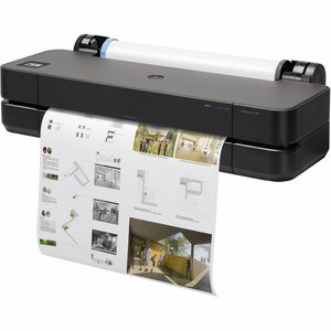 HP Designjet T230 DIN A1 Tintenstrahl-Großformatdrucker - 609,60 mm (24 Zoll) Druckbreite - Farbe - 4 Farbe(n) - 35 s Farb