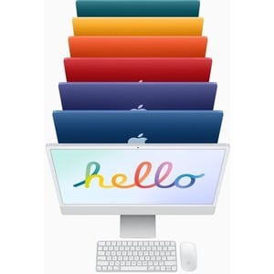 Apple iMac MWUG3CH/A 一体机 - Apple - 16 GB - 256 GB SSD - 61 cm (24") 4.5K - 台式机 - 粉 - Apple M4 芯片 - 4480 x 2520 - Apple 八核（