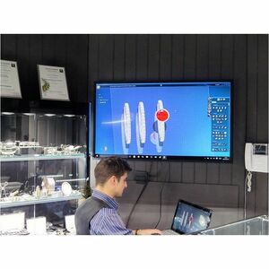 AllSee Professional M32P6 32" LCD Digital Signage Display - 24 Hours/7 Days Operation - In-plane Switching (IPS) Technolog