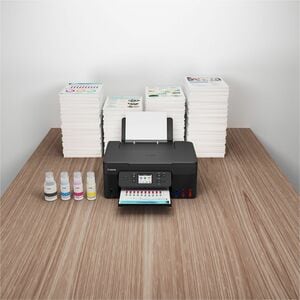 Canon PIXMA G3590 Wired & Wireless MegaTank Inkjet Multifunction Printer - Colour - Black - Copier/Printer/Scanner - 4800 