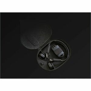 Shokz OpenMeet Wireless Open-ear, Over-the-head, On-ear, Over-the-ear Stereo Earset - Black - Binaural - Open - 3000 cm - 