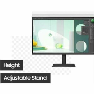 Samsung ViewFinity S6 S27D606EAN 27"" Class WQHD LED Monitor - 16:9 - Black - 27"" Viewable - In-plane Switching (IPS) Tec