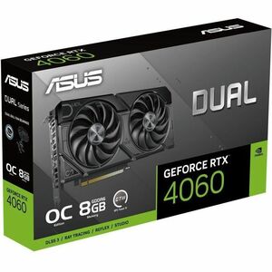 Asus NVIDIA GeForce RTX 4060 Tarjeta Gráfica - 8GB GDDR6 - 7680 x 4320 - 2.54GHz Boost Clock - 128bit Ancho de bus - PCI E