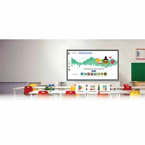 BenQ Board Essential RE8604 2184,40 mm 4K UHD LCD Collaboration Display - Corteccia A73 + A53 - 8 GB - Infrarosso (IrDA) -