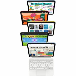 Apple iPad (11th Generation) Tablet - 11" - 4 GB - 128 GB Storage - Pink - A16 Bionic Penta-core (5 Core) - 2360 x 1640 - 