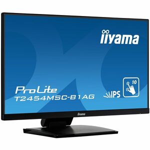 iiyama ProLite T2454MSC-B2AG 24 Zoll Klasse LED-Touchscreen-Monitor - 16:9 Format - 4 ms Reaktionszeit - 60,5 cm (23,8 Zol