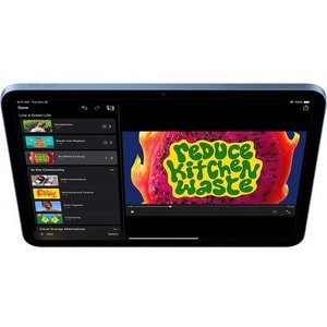Tablet Apple iPad (11th Generation) - 27,9 cm (11") - 4 GB - 256 GB Memoria - 5G - Blu - Penta-core (5 core) - 500 cd/m² -