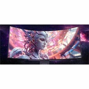 LG UltraGear 45GX90SA-B 45 Zoll Class UW-QHD Gekrümmter Bildschirm Gaming-OLED-Monitor - 21:9 Format - Schwarz - 113 cm (4