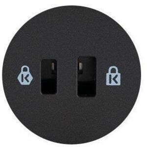 Kensington SD4781P USB Type C Docking Station for Monitor, MacBook - Charging Capability - 170 W - Black - Desktop - 2 Dis