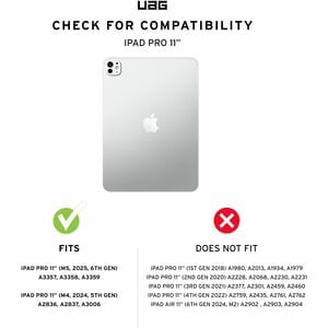 Urban Armor Gear Metropolis SE Robust Tasche (Folie) für 27,9 cm (11 Zoll) Apple Tablet - Oliv - Polyurethan Außenmaterial