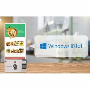 LG Self-ordering Kiosk - Intel Celeron - 68.6 cm (27") - Touchscreen - Ethernet - Windows 10 IoT Enterprise